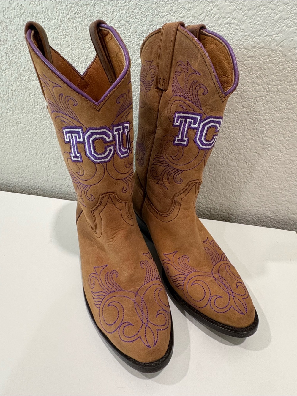 Girls Gameday TCU Boots